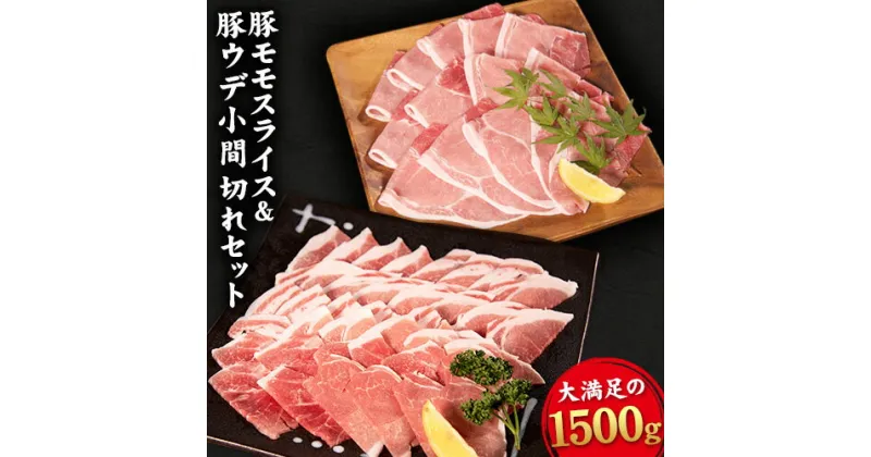 【ふるさと納税】えころとん 豚 肉 2種（モモ＆ウデ）セット 大満足 の 計1500g 《60日以内に出荷予定(土日祝除く)》 熊本県産 有限会社ファームヨシダ