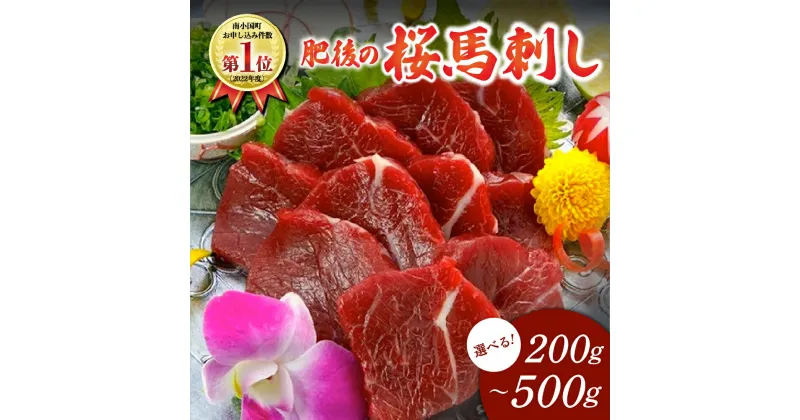 【ふるさと納税】 上赤身 馬刺し 200g 300g 500g 馬肉 馬 国産 国内肥育 希少 肉刺し 真空パック 専用醤油付き 本場 老舗専門店 ギフト 贈答用 熊本 阿蘇 南小国町 送料無料 高レビュー 《 出荷月指定 》