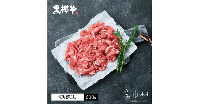 【ふるさと納税】熊本県産黒毛和牛　黒樺牛切り落とし　600g 肉好き必見 黒毛和牛 黒樺牛 肉 牛肉 切り落とし 国産 専門店 熊本県 取り寄せ 贈答 ギフト お中元 お歳暮 熊本 阿蘇 産山村 送料無料《60日以内に出荷(土日祝除く)》