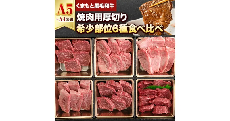 【ふるさと納税】牛肉 焼肉 焼き肉 食べ比べ 小分け A4 A5 くまもと黒毛和牛 焼き肉セット 牛 赤身 ヒレ フィレ サーロイン リブロース 上カルビ 希少部位 500g ふるさと納税 焼き肉 牛肉 焼肉用 冷凍 黒毛和牛 牛肉 送料無料 《90日以内に出荷予定(土日祝除く)》