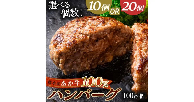 【ふるさと納税】《容量と回数が選べる》肥後あか牛100％使用 あか牛ハンバーグ＜1回or3ヶ月定期便＞ 3か月 定期便 ブランド牛 あか牛 和牛 赤身 ハンバーグ 牛肉 牛 肉 おかず お弁当 食品 FKK19-219var