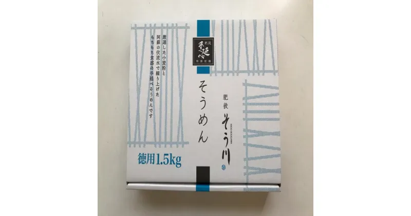 【ふるさと納税】徳用手延べそうめん17食入り