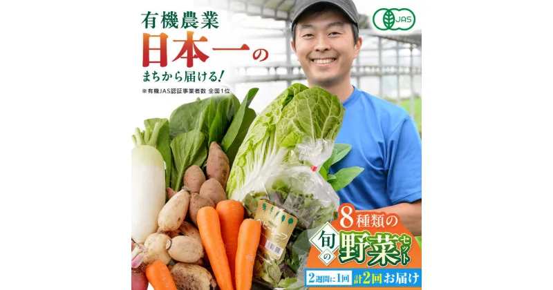 【ふるさと納税】【全2回隔週定期便】有機野菜 オーガニック 8種セット 野菜 有機JAS認定 詰め合わせ オーガニック野菜 熊本県産 産地直送 熊本直送 【株式会社 肥後やまと】[YAF015]