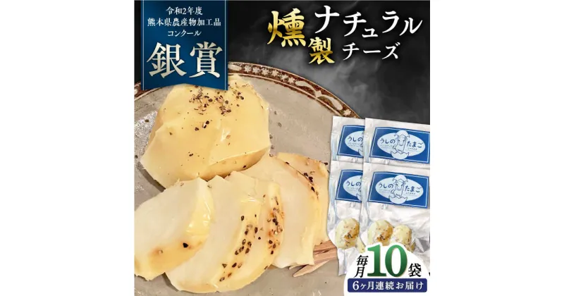 【ふるさと納税】【全6回定期便】燻製 ナチュラルチーズ 100g (2個入り)×10袋 【山の未来舎】[YBV029]