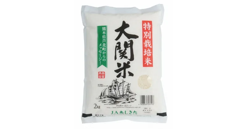 【ふるさと納税】大関米2kg×2袋【令和6年度産】熊本県産 ヒノヒカリ