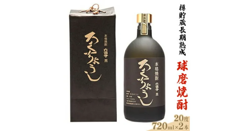 【ふるさと納税】ろくちょうし黒 2本セット　お酒 酒 焼酎