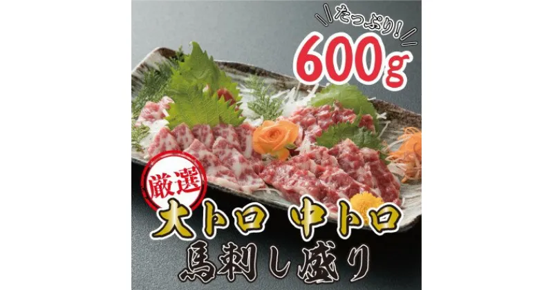 【ふるさと納税】馬刺し 熊本 霜降り 数量限定 馬刺 大トロ 中トロ 600g 豪華絢爛 食べ比べ セット 馬肉 肉 お肉 冷凍　 錦町