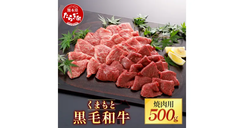 【ふるさと納税】【くまもと黒毛和牛】焼肉用 500g ブランド牛 牛肉 黒毛和牛 焼肉 焼き肉スライス やきにく 多良木町 国産 和牛 焼き肉 スライス バーベキュー グルメ 肥後 国産 九州 熊本県産 冷凍配送 熊本県 多良木町 送料無料