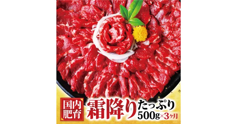 【ふるさと納税】【3ヶ月定期便】 熊本馬刺し 霜降り たっぷり 約500g 約50g×10パック 専用醤油付き 馬刺し 中トロ 馬 馬肉 刺し身 国内肥育 定期便 熊本県 湯前町 送料無料