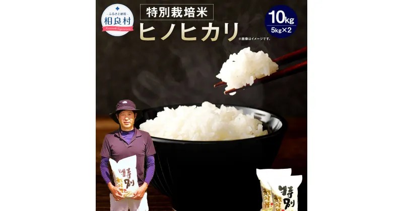 【ふるさと納税】【令和6年産】相良村産 特別栽培米 ヒノヒカリ 合計10kg 5kg×2 【2024年10月下旬～2025年10月下旬発送予定】 お米 白米 精米 熊本県産 国産 九州産 送料無料