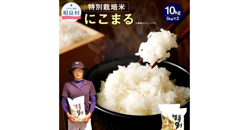 【ふるさと納税】【令和6年産】相良村産 特別栽培米 にこまる 合計10kg 5kg×2 【2024年10月下旬～2025年10月下旬発送予定】 お米 白米 精米 熊本県産 国産 九州産 送料無料