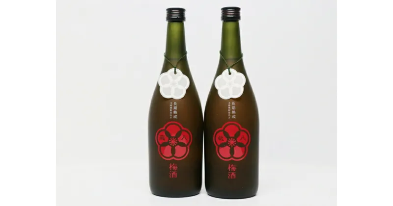 【ふるさと納税】球磨焼酎　堤酒造　蔵八梅酒 720ml×2本　　 　お届け時期：入金確認後20日前後