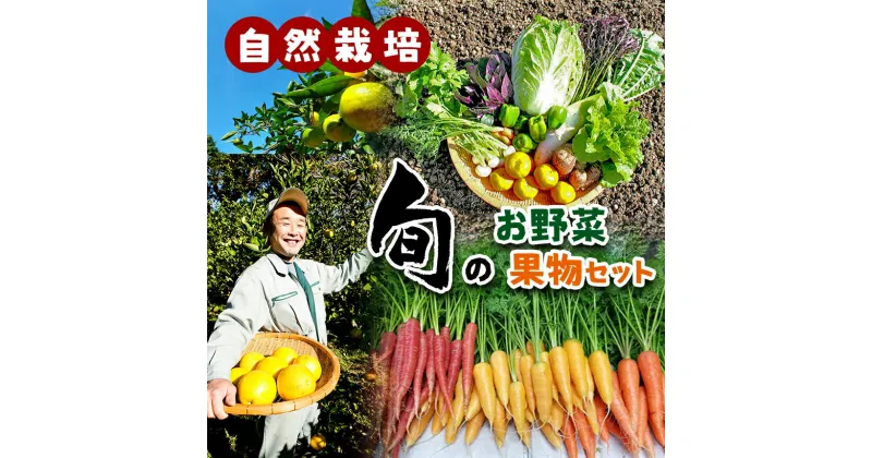 【ふるさと納税】野菜 果物 詰め合わせ 自然栽培 福田果樹園 旬 セット 天草 苓北 熊本 送料無料