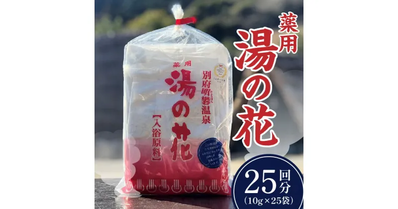 【ふるさと納税】薬用 湯の花 10g 25回分 入浴剤 日用品 雑貨 バス用品 バスパウダー お風呂 小分け ティーバッグ おすそ分け 明礬温泉 天然温泉 バスタイム リラックス 癒し おすすめ 温泉気分 冷え性対策 国の重要無形民俗文化財 お取り寄せ 国産 大分県 別府市 送料無料