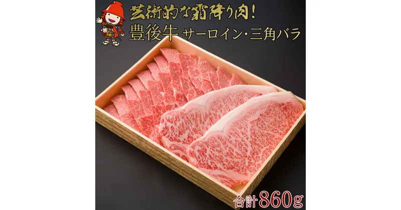 【ふるさと納税】豊後牛 サーロインステーキ・三角バラ 焼肉用 セット サーロイン 180g×2枚 三角バラ 500g ステーキ 焼肉 バラ肉 ブランド牛 お肉 肉 国産 九州産 大分県産 冷凍 送料無料