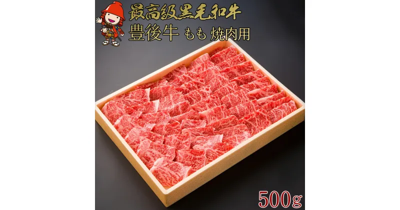 【ふるさと納税】豊後牛 もも 焼肉用 500g もも肉 焼肉 焼き肉 ブランド牛 お肉 肉 国産 九州産 大分県産 冷凍 送料無料