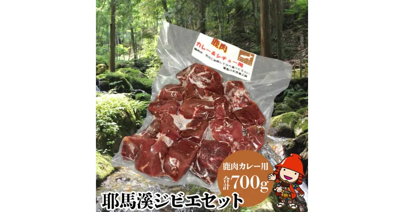 【ふるさと納税】 A11.耶馬溪ジビエセット 鹿肉カレー用サイコロ肉 700g 耶馬の天然食工房 大分県産 九州産 国産 冷凍 送料無料／熨斗対応可 お歳暮 お中元 など