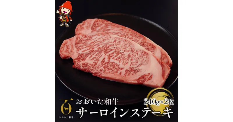 【ふるさと納税】おおいた和牛 サーロインステーキ 240g×2枚(合計480g) ステーキ肉 牛肉 豊後牛 焼肉 焼き肉 赤身肉 冷凍 大分県産 九州産 中津市 国産 送料無料／熨斗対応可 お歳暮 お中元 など