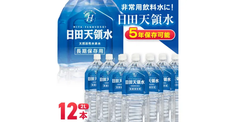 【ふるさと納税】日田天領水 長期保存用2L×6本×2箱 日田市 / グリーングループ株式会社[AREG032]