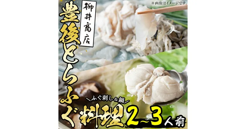 【ふるさと納税】＜着日指定必須＞養殖 豊後とらふぐ料理セット (2-3人前) ふぐ とらふぐ ヒレ ふぐヒレ 皮 アラ あら ふぐちり鍋 鍋 ふぐ唐揚げ ふぐ刺し フグ刺し ふぐ刺身 フグ刺身 刺身 鮮魚 養殖 冷蔵 国産 【AB87】【柳井商店】