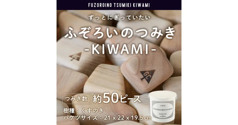 【ふるさと納税】ふぞろいのつみき KIWAMI (約50ピース) おもちゃ 積み木 玩具 知育玩具 木製 くすのき 大分県 佐伯市 【FD03】【 (福)希望の森 太陽農園】