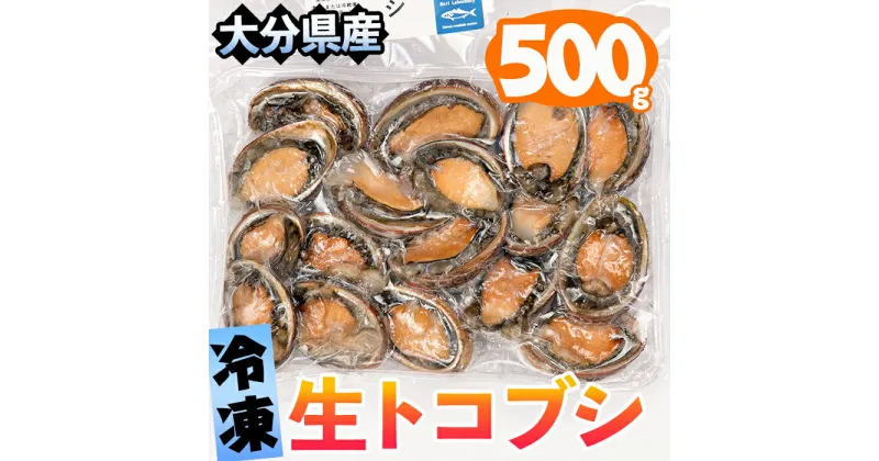 【ふるさと納税】冷凍 生トコブシ (500g) 貝 魚介類 海鮮 小分け 冷凍 真空 おつまみ 惣菜 大分県 佐伯市 道の駅かまえ【EL14】【(株)蒲江創生協会】