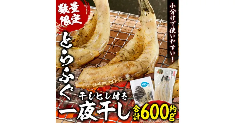 【ふるさと納税】とらふぐ 一夜干し セット(合計約600g・一夜干し200g×3P 干しヒレ10g×1P) 干物 ふぐ 河豚 一夜干し おつまみ 小分け ヒレ ヒレ酒 佐伯 国産【EA25】【(株)トーワ】