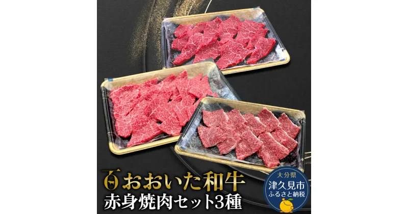 【ふるさと納税】おおいた和牛 赤身焼肉 単品 / 2種セット / 3種セット 牛肉 和牛 ブランド牛 カルビ 赤身肉 焼き肉 焼肉 バーベキュー 大分県産 九州産 津久見市 国産 送料無料