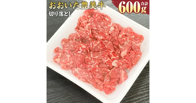 【ふるさと納税】おおいた豊美牛 切り落とし 600g 300g×2パック お肉 牛肉 和牛 とよみ牛 すき焼き しゃぶしゃぶ 肉じゃが 炒め物 冷凍 大分県産 九州産 国産 送料無料