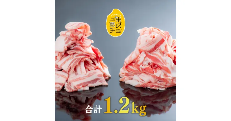 【ふるさと納税】豚バラ 焼肉 スライス 1.2kg 各600g 豚肉 肉 中川さんちの米の恵み豚 冷凍 九州 豚バラスライス BBQ セット ブランドポーク