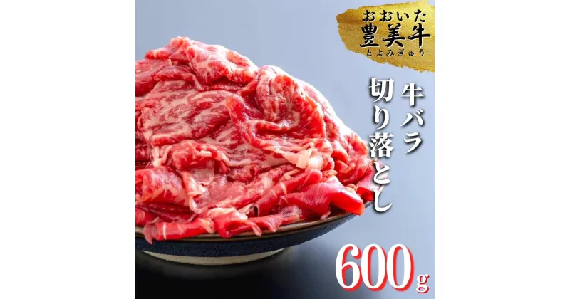 【ふるさと納税】おおいた 豊美牛 バラ 切り落とし 600g 牛肉 切落し