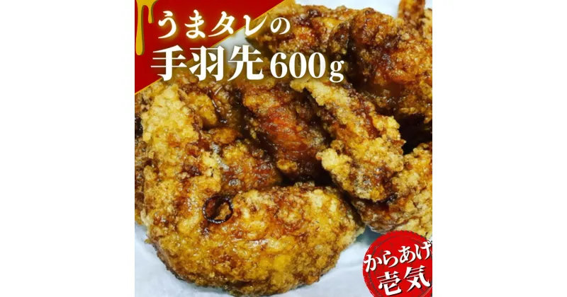 【ふるさと納税】からあげ 大分 手羽先 600g うまタレ付き 唐揚げ 揚げるだけ 味付け おつまみ 鶏肉 から揚げ 九州 グルメ 冷凍