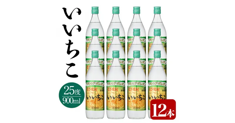 【ふるさと納税】いいちこ ビン セット(計10.8L・900ml×12本)酒 お酒 むぎ焼酎 900ml 麦焼酎 いいちこ 常温 三和酒類 セット【104304500】【山添産業】